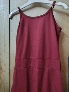 Chic Maroon Jumpsuit