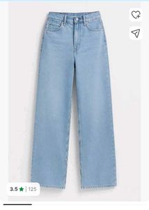 Light Wash Straight Leg Jeans
