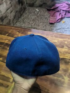 Chrome Hearts Blue Floral Cross Embroidered Cap