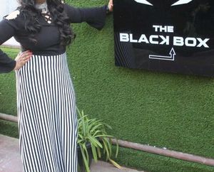 Chic Cold Shoulder Striped Dress