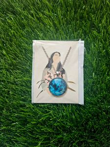 Moon Glow In The Dark Necklace 🎀🩷