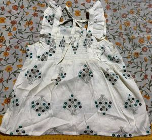 Short cotton kurti top