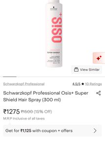 Schwarzkopf professional hair spray