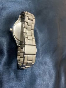Fastrack Unisex Working Silver Watch