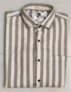 Striped Men's Casual Shirt