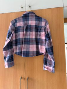 Plaid Cropped Shirt