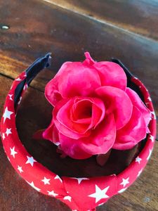Red Star Padded Headband