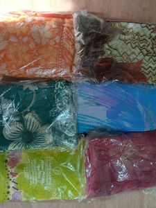 New Assorted Sarees - Set of 6