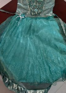 SEA GREEN PARTY GOWN (6-10 yrs girls)