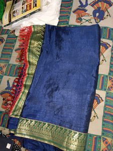 Unused Blue Saree