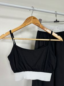 Black Celine Cord Set