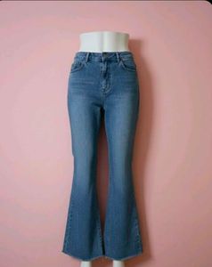 Flared Denim Jeans