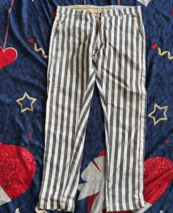Men's Striped Casual Pants