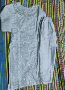 Embroidered Kurta Set
