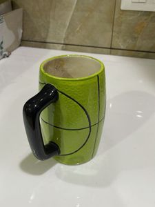 Green Ceramic Planter