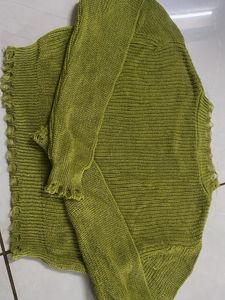 Chic Knitted Cropped Sweater