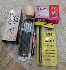Makeup Bundle: Foundation, Brushes & More