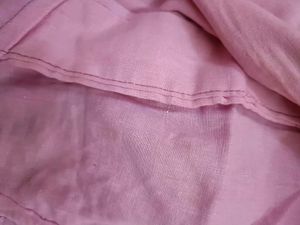 Heavy Work Blouse &amp; Shimmer Peticot In Pink