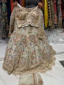 Exquisite Embroidered Lehenga Choli Set