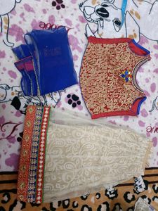 Beautiful  Multicolour Lehnga For 2-3 Years Girl