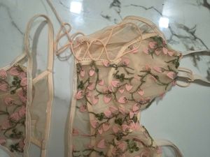 Lace Embroidered Bralette