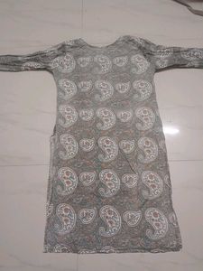 Paisley Print Kurta
