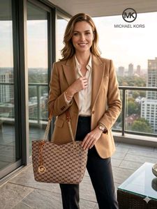 MICHAEL KORS.*Large Logo Shoulder Bag FIX PRICE