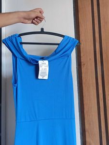 Vibrant Blue Maxi Dress