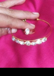 New Set Of Bracelet And Matching Ring