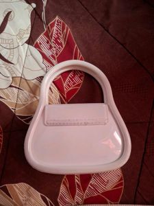 Vintage White Handbag
