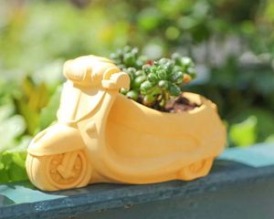 Scooter Planter Pot