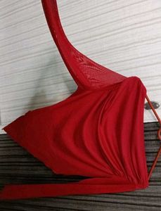 Sheer Red Top