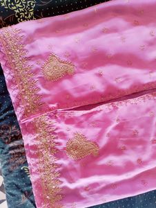 Beautiful Lavender Kurta with handwork embroidery