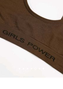 Girls Power Bralette &amp; High Waist Panty Set