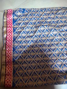Dress Material With Work And Border