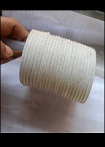 Sparkling White Bangles