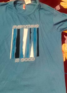 Blue Graphic T-Shirt