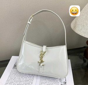 Chic Patent Leather Handbag