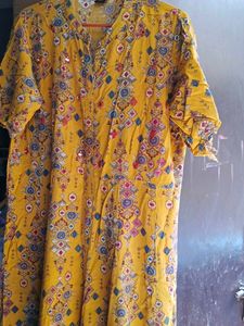 Vibrant Yellow Ethnic Kurta