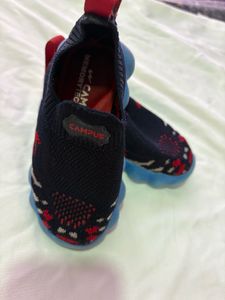 Campus Kids Navy Slip-On Shoes