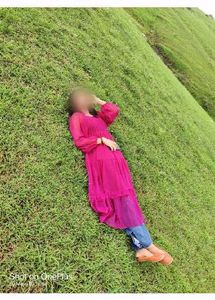 Stylish Pink Layered Tunic