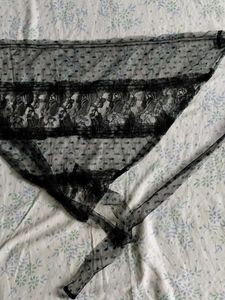 Black lace /lace scarves/lace