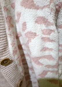 Cozy Leopard Print Cardigan