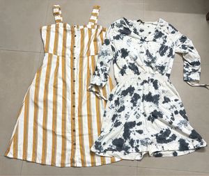 Two Women's Dresses Bundle (1 dress +