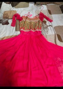 Stunning Pink Ethnic Gown