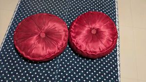 Set of 2 Round  Cushions