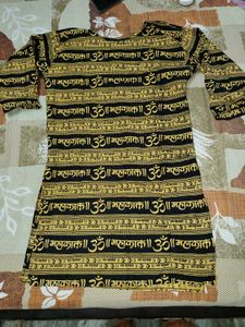 Stylish Om Print Kurta