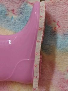 Pink Butterfly Rain Boots