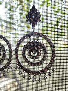 Boho Gypsy Hoop Earrings