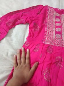 Stunning Pink Ethnic Gown